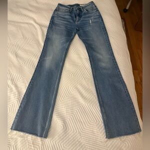 Rag & Bone Peyton Mid-Rise Bootcut Jeans, Size 24